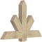 Ekena Millwork Kennewick Rough Sawn Timber Gable Bracket, Douglas Fir, 48"W x 32"H x 4"D x 6"F, 16/12 Pitch GBW048X32X0406KEN00RDF - alternate 3